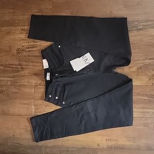 ZARA Black High Rise Skinny
